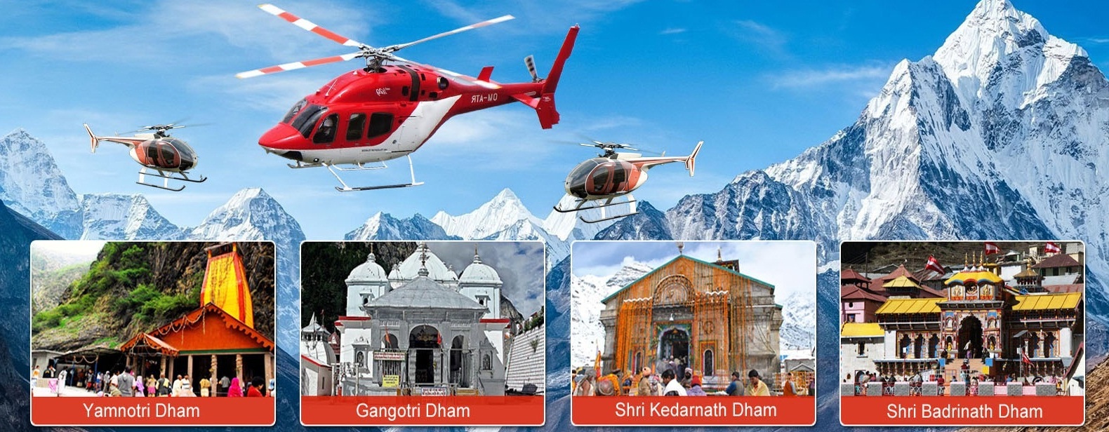 CHARDHAM YATRA HELICOPTER-2024  5NIGHT 6 Days