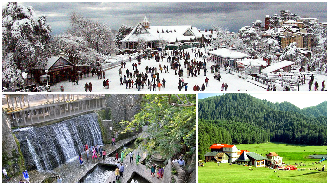 SHIMLA MANALI DHARAMSHALA DALHOUSIE KATRA AMRITSAR CHANDIGARH