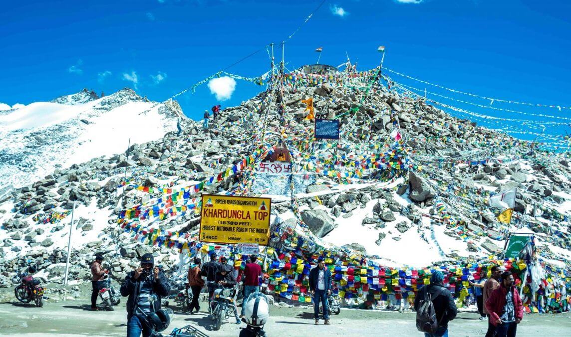 KHARDUNGLA PASS PANGONG LAKE SHAM VALLEY LEH TOUR 5 DAYS
